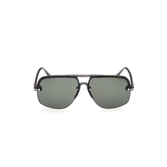 New Authentic Tom Ford Hugo FT1003/S 20N Aviator Sunglasses - Picture 2 of 4